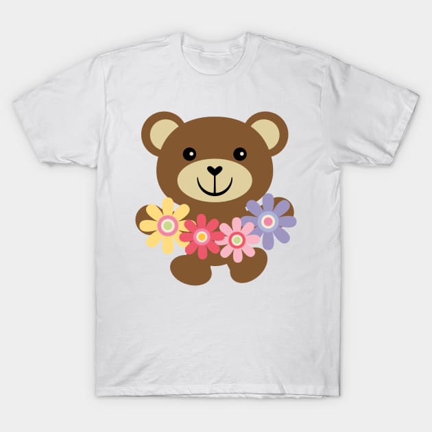 Flower Of Life Bear T-Shirt by Hashop